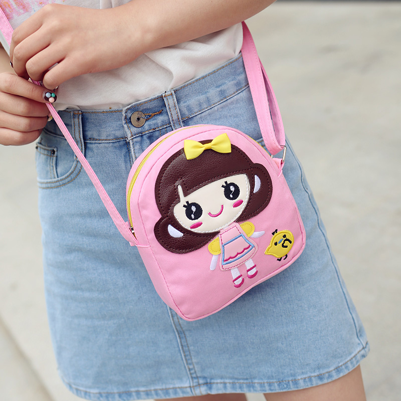 封后儿童小包包女童可爱淑女单肩包女孩公主包中大童小学生迷你斜挎包