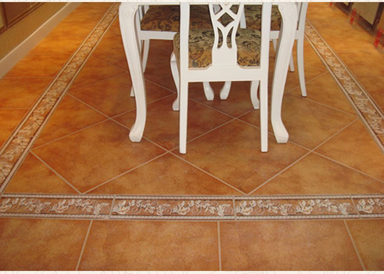 仿古砖波导线瓷砖客厅120500地脚线推釉波打线复古地砖腰线