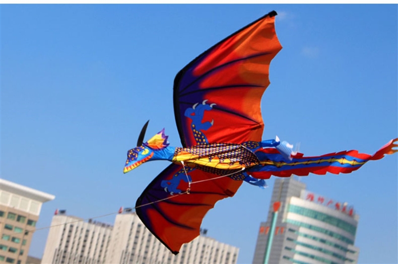 潍坊风筝恐龙风筝立体翼龙风筝大型新款儿童成人轮线微风易飞