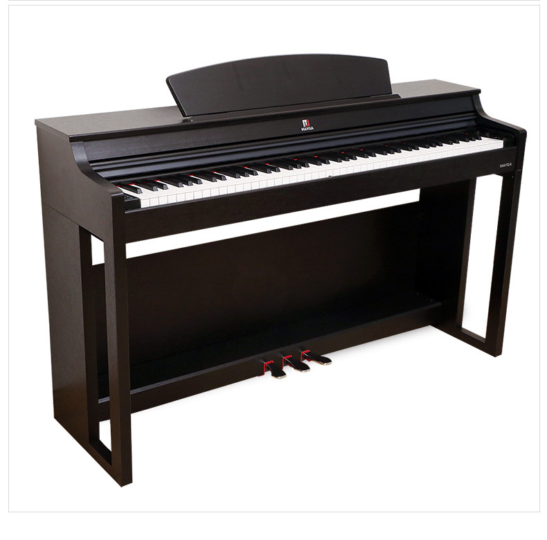 美嘉(mayga)键盘乐器mh-10 美嘉电钢琴 88键重锤数码钢琴 成人儿童