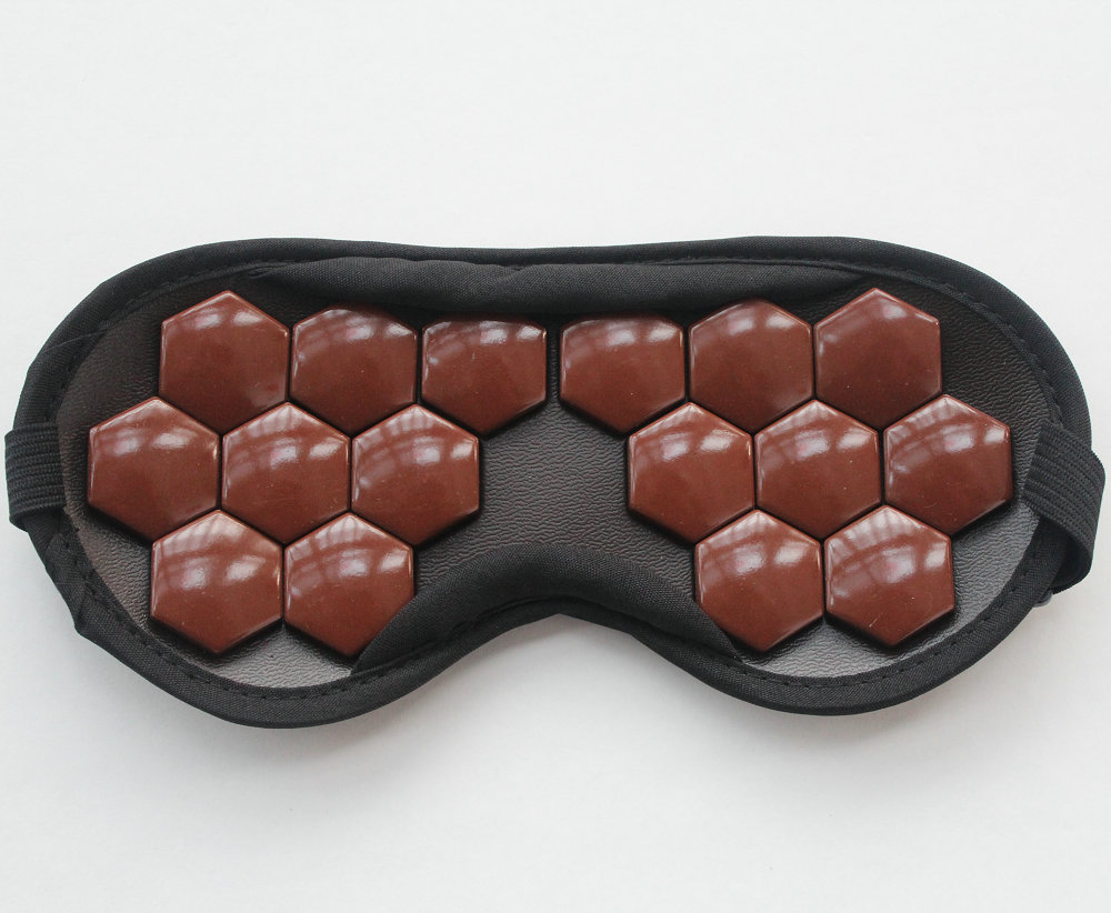 鱼丸日常防护 韩国托玛琳眼罩纳米药石眼罩麦饭石眼罩【价格 图片