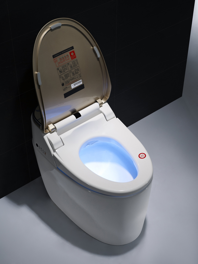 木井智能马桶一体式无水箱即热式全自动多功能冲洗烘干智能座便器波迷