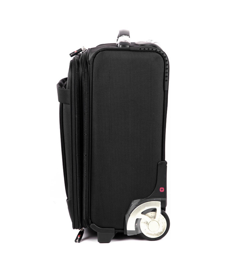 新品swissgear十字系列 牛津布 万向轮 8119拉杆箱 黑色 男女通用经典