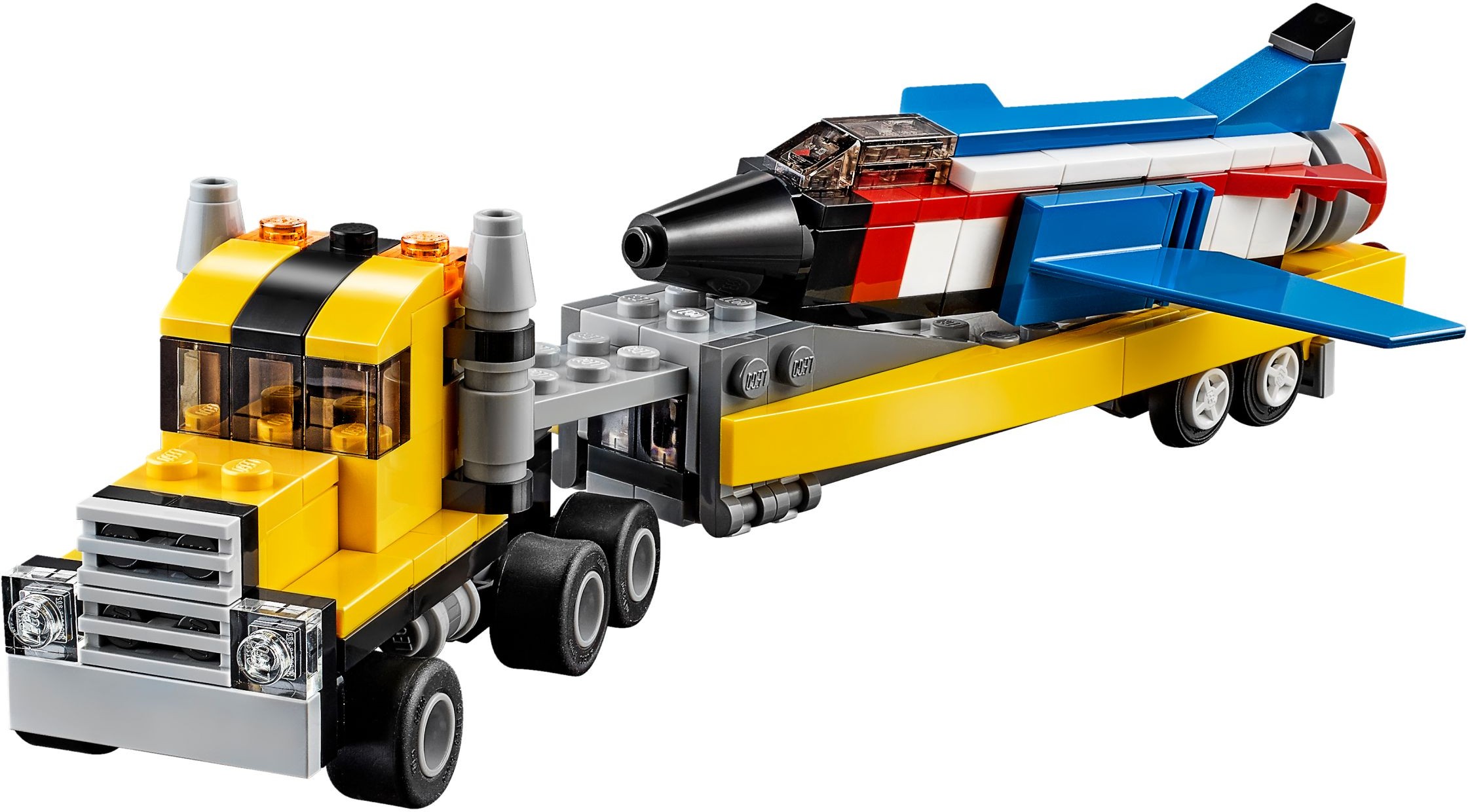 乐高legocreator创意百变三合一航展的王牌31060积木玩具塑料712岁200