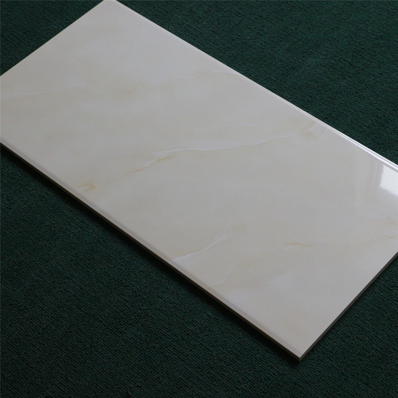 浅黄色瓷砖墙砖300x600内墙砖客厅餐厅厨房不透水瓷片防滑地板砖壹德