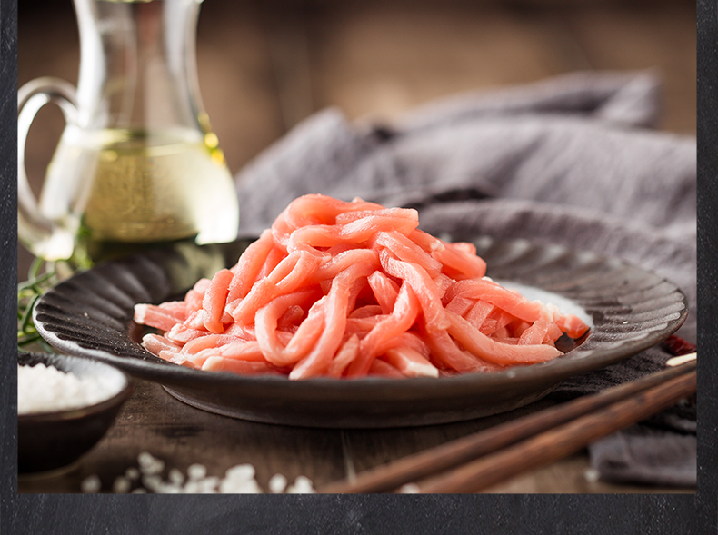 双汇(shuanghui)猪肉 [苏宁生鲜]双汇冻里脊肉丝500g【价格 图片 品牌