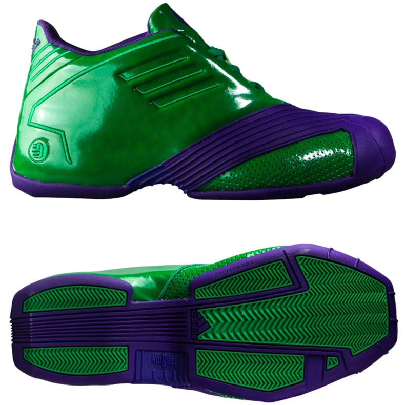 阿迪达斯男鞋tmac麦迪战靴绿巨人实战外场团队低帮篮球鞋q16926fc