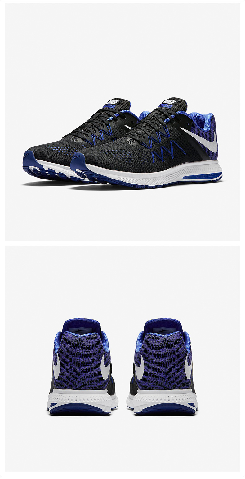 nike耐克男鞋zoomwinflo3男子跑步鞋831561001003