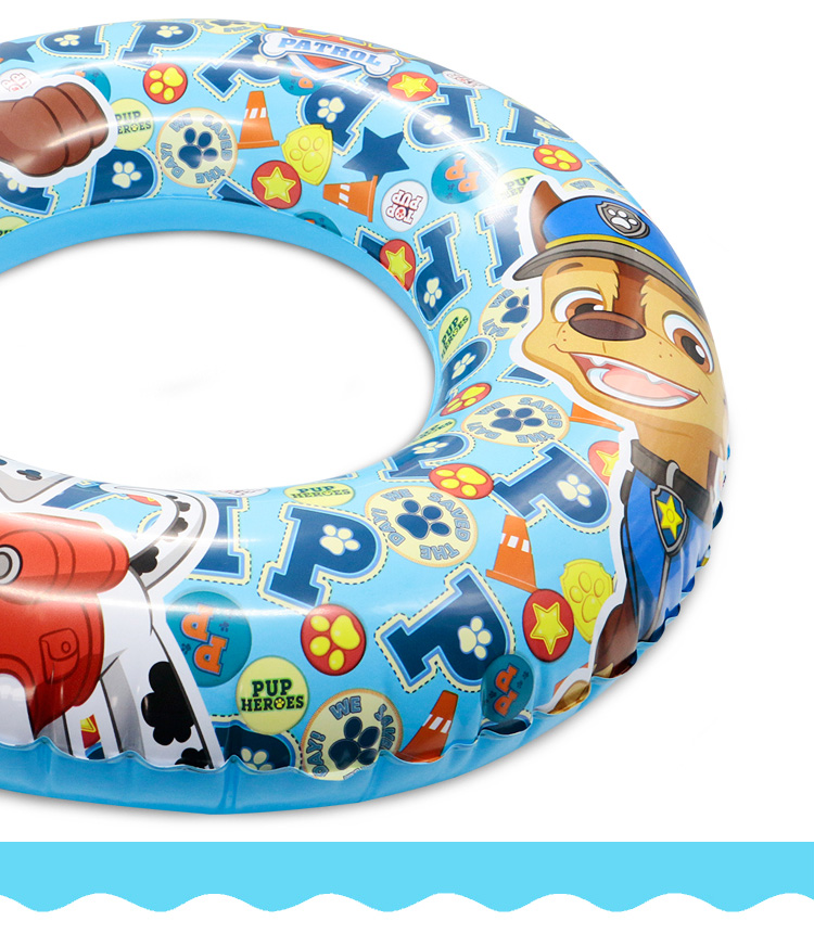 汪汪队立大功60cm游泳圈a儿童游泳圈加厚充气腋下圈610岁小孩浮圈女孩
