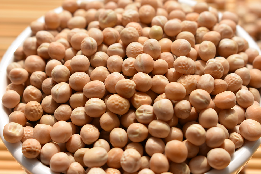 超级新品 三只碗生干豌豆粒2400克