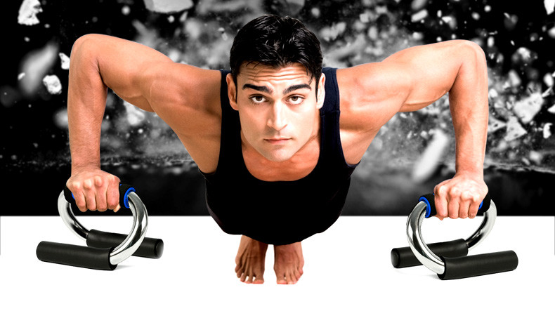 yeejoo佑美俯卧撑架s型俯卧撑支架家用健身瘦身胸肌肌肉健美器材正品