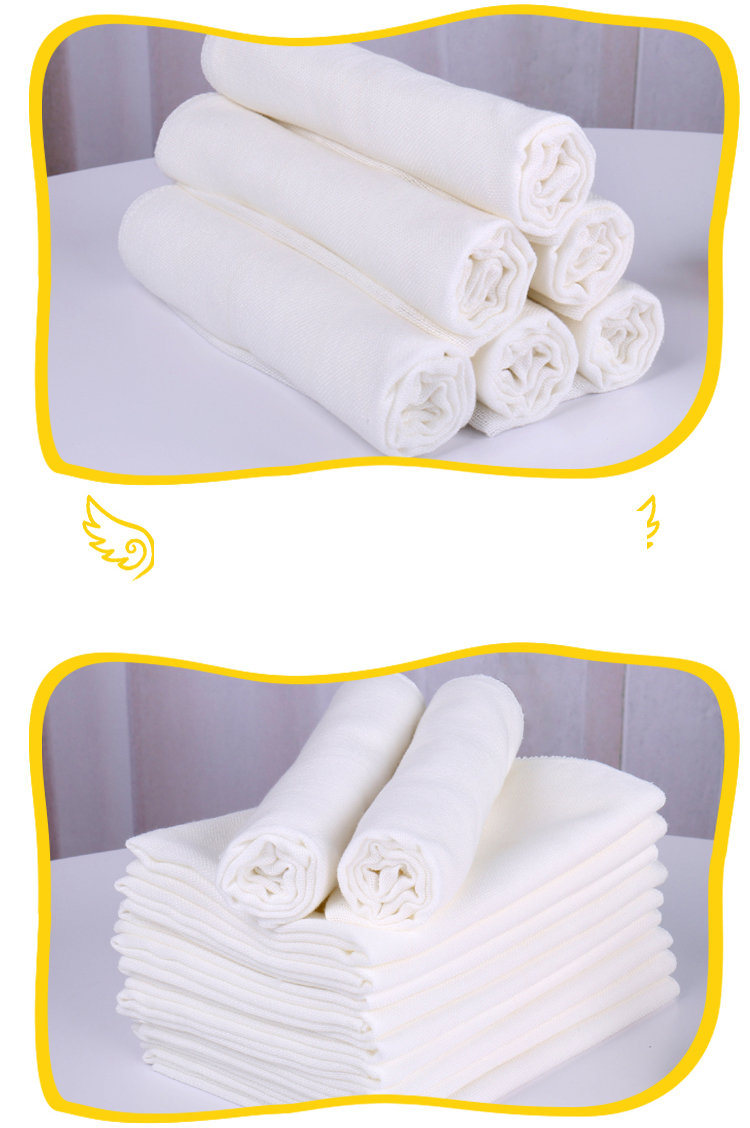 纱布尿布新生婴儿介子布布料可洗尿戒子尿片芥子四季通用小孩子尿布