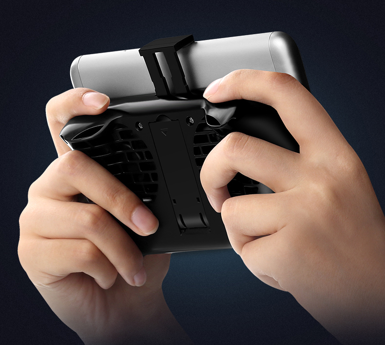 remax三合一多功能充电游戏手柄散热支架rtem01黑色