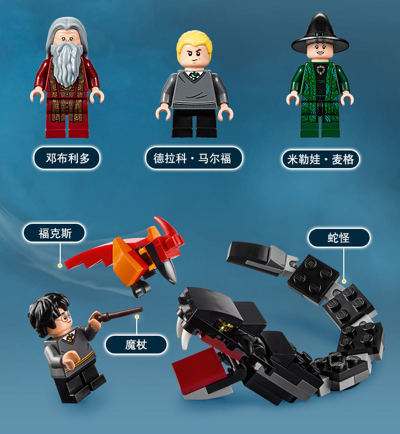 8月新品乐高哈利波特系列75954霍格沃兹城堡lego积木玩具