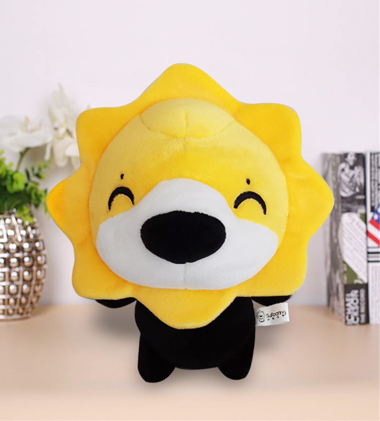 苏宁极物苏格拉宁呆萌小公仔小狮子