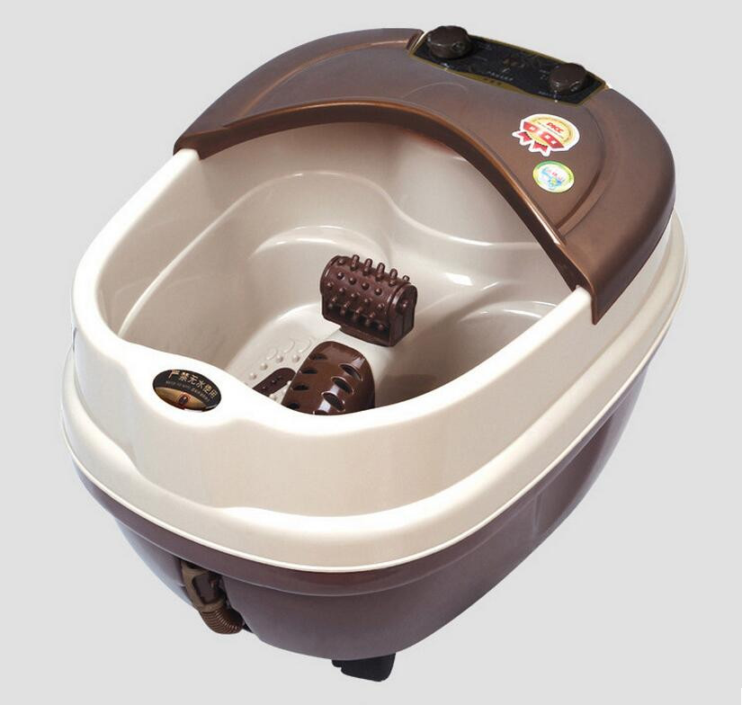 欧伦萨中老年香薰自动按摩洗脚盆泡脚盆深桶足浴器电动按摩加热