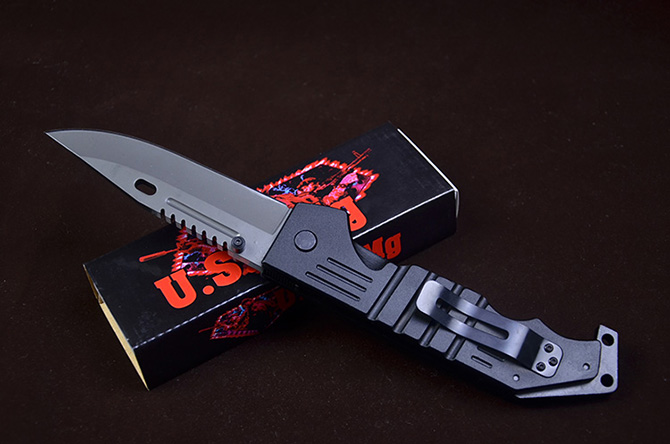 致观(zg)多用工具 致观 usam9 钛离子折刀野营折叠刀军刀户外刀具