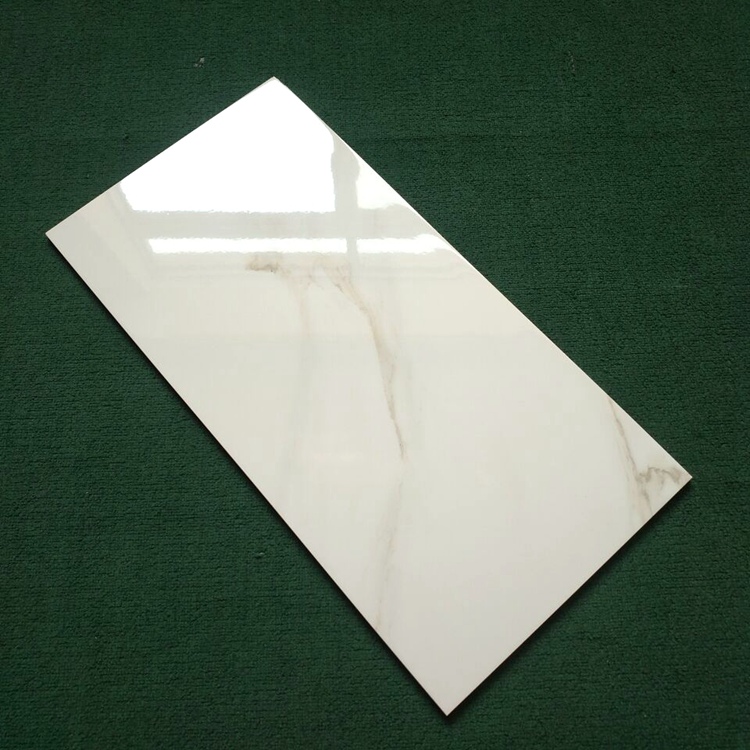 爵士白亮光釉面墙砖300x600客厅厨卫瓷砖不透水瓷片防滑地板砖壹德壹