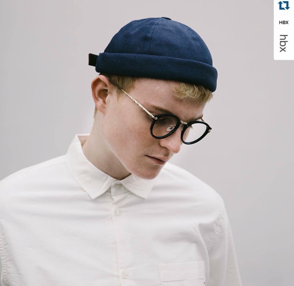 la maxpa帽子 新款式miki hat嘻哈复古水手帽水兵帽瓜皮帽地主帽无檐