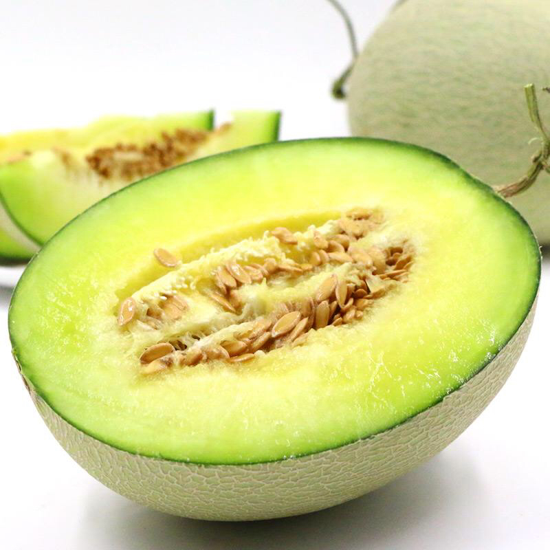 静冈味蜜瓜五个静冈味网纹蜜瓜新