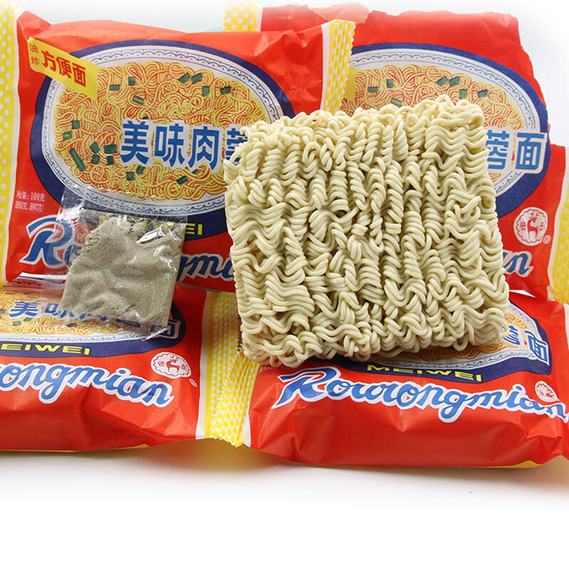 上海冠生园肉蓉面美味肉蓉面怀旧食品火锅面100克40袋整箱