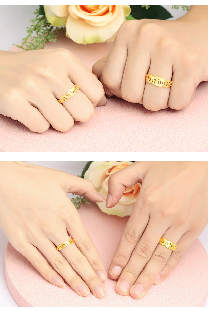 zhao liang黄金戒指hj0001 兆亮zhao liang 黄金戒指 情侣黄金对戒