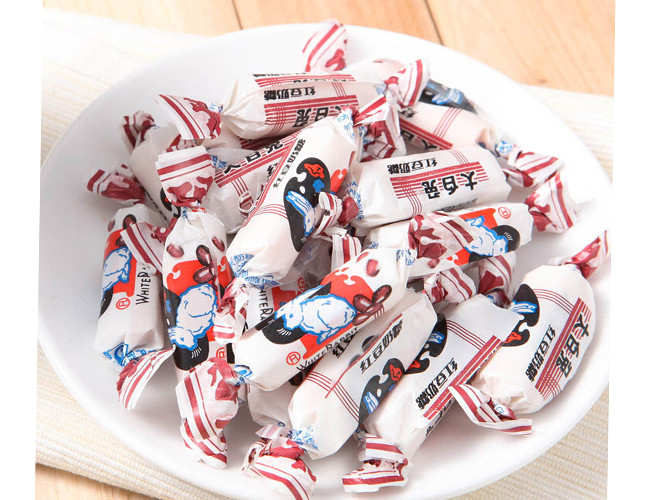 苏宁超市自营 大白兔227克奶糖(红豆)