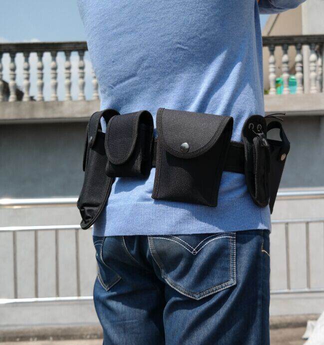 多功能八件套腰带保安执勤巡逻腰带战术武装腰带多功能腰包