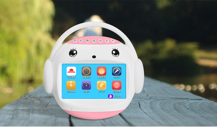 名校堂mingxiaotang早教机r7儿童智能机器人宝宝学习机wifi版婴儿启蒙