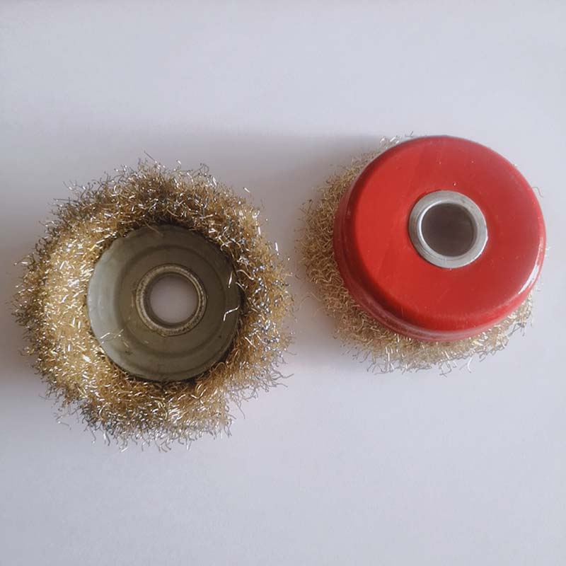 五牛牌 钢丝刷钢丝轮 100*16mm 100个/包