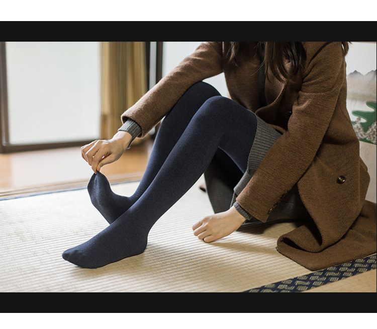 新款式靴下物800d秋冬款微压保暖连裤袜哑光加绒加厚打底裤袜女美腿