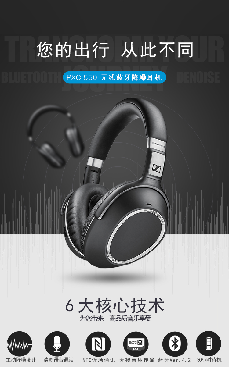 新品未開封】SENNHEISER. PXC550 WIRELESS | www.stamayk.sch.id