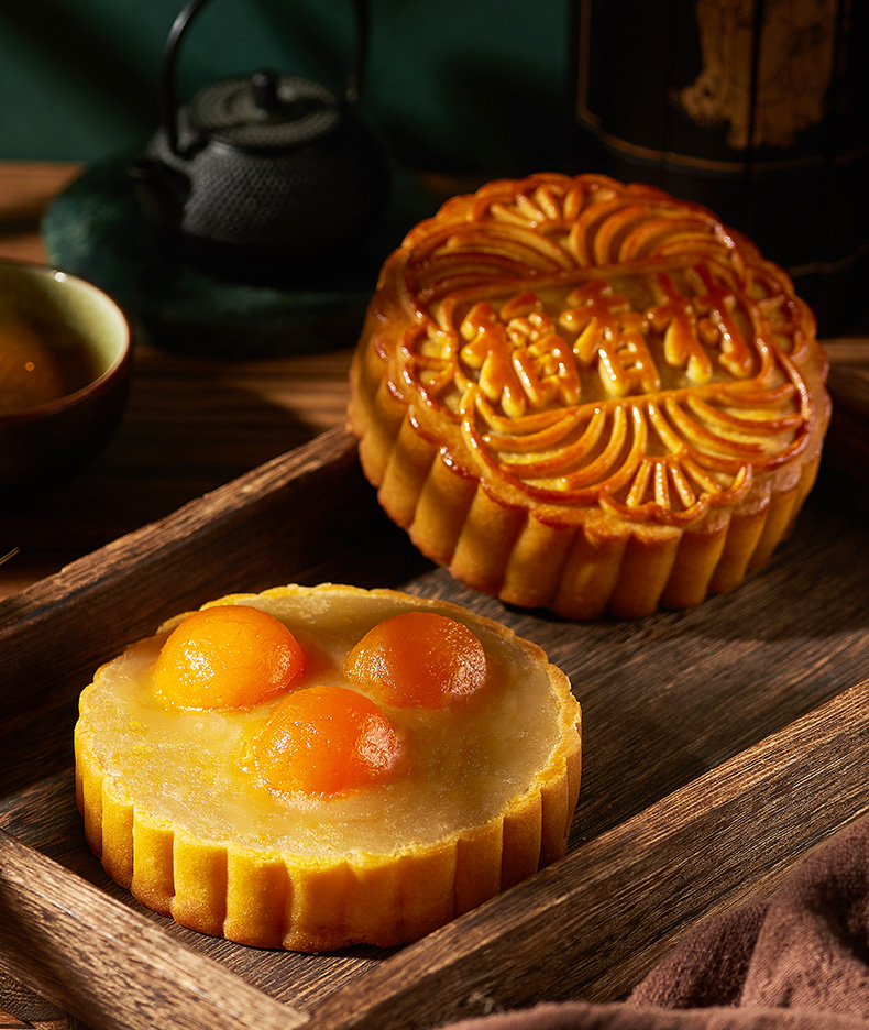 稻香村金秋御礼月饼礼盒760g蛋黄莲蓉老五仁多口味散装中秋节送礼