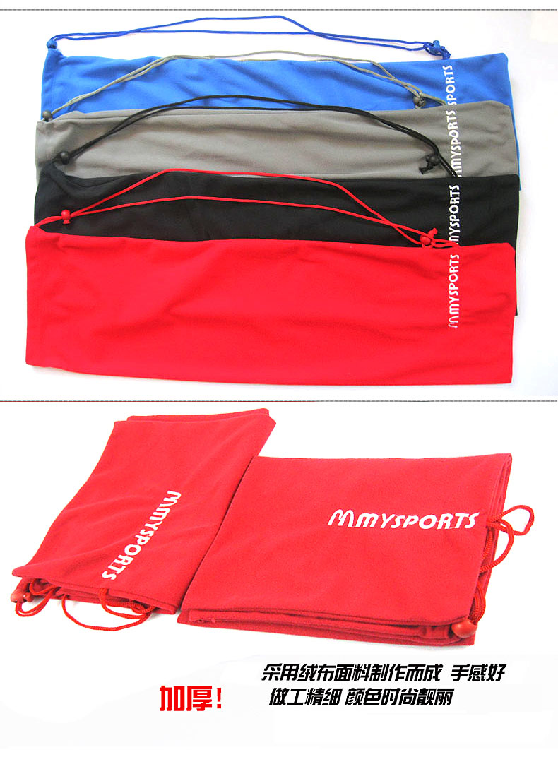 羽毛球包拍套绒布袋拍袋 绒布套包羽毛球拍包2支装 mysports 005我的