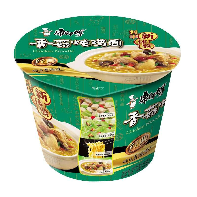 康师傅香菇炖鸡桶面101g