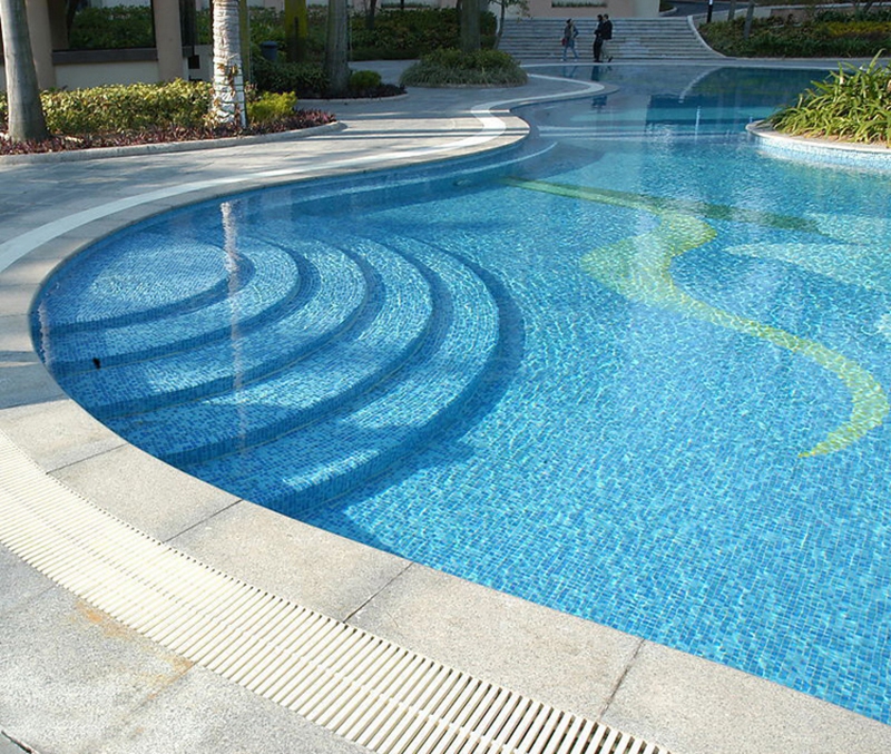 水晶玻璃马赛克地砖300x300厨房卫生间墙砖游泳池地板砖壹德壹