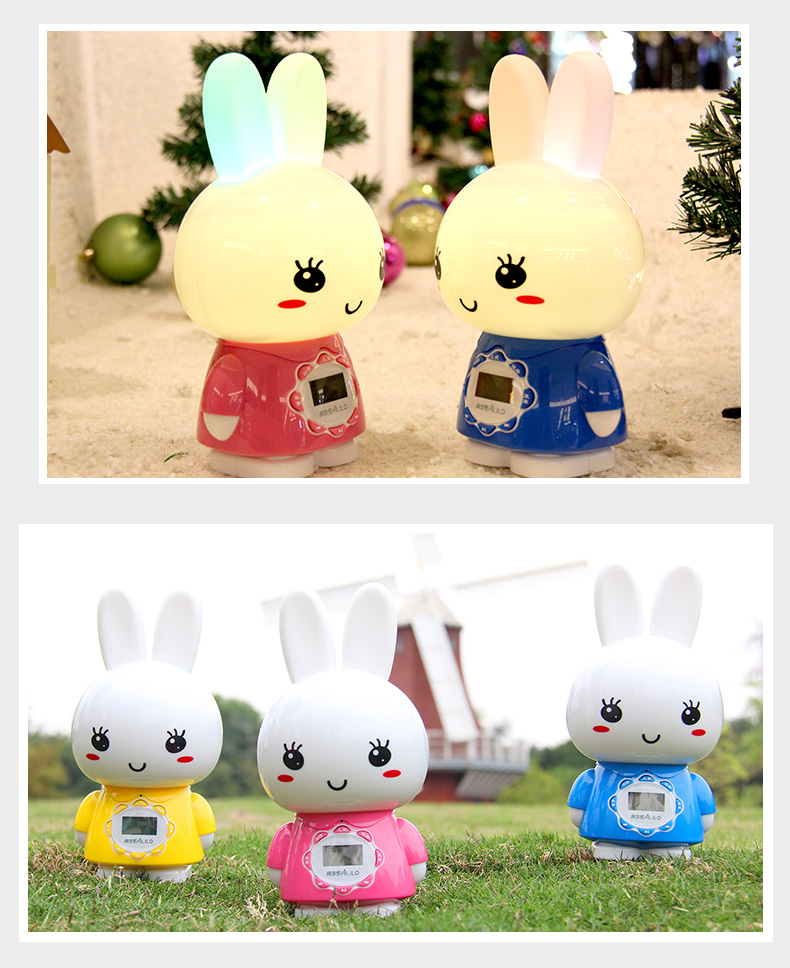 阿李罗火火兔G7WIFI早教机故事机0-3 3-6岁婴儿童玩具益智播放器可充电下载 粉色