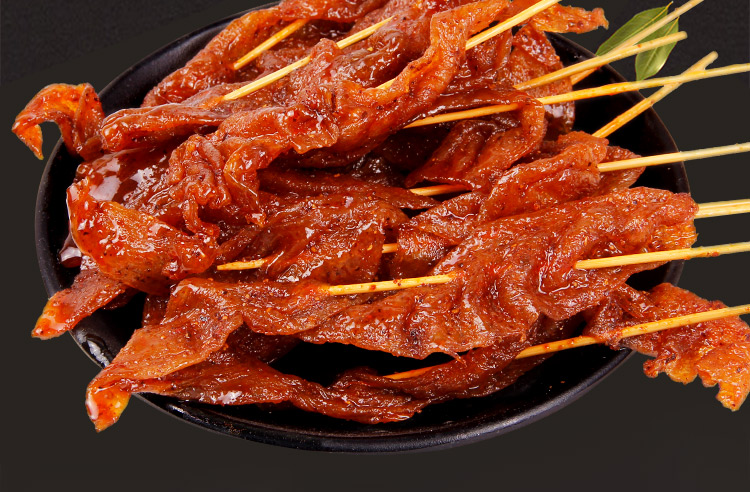 串串香辣条80g10袋甜辣豆皮辣条零食麻辣儿时红怀旧老式大辣串