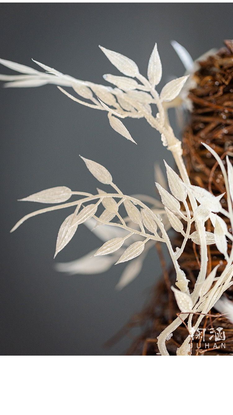 掬涵创意礼品 掬涵 圣诞装饰藤条缠绕藤圣诞树挂饰diy节庆派对吊顶