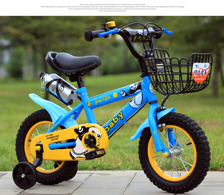 奇客(qike)儿童自行车 蹦蹦龙(三角)儿童自行车12寸18寸脚踏车2-8岁男