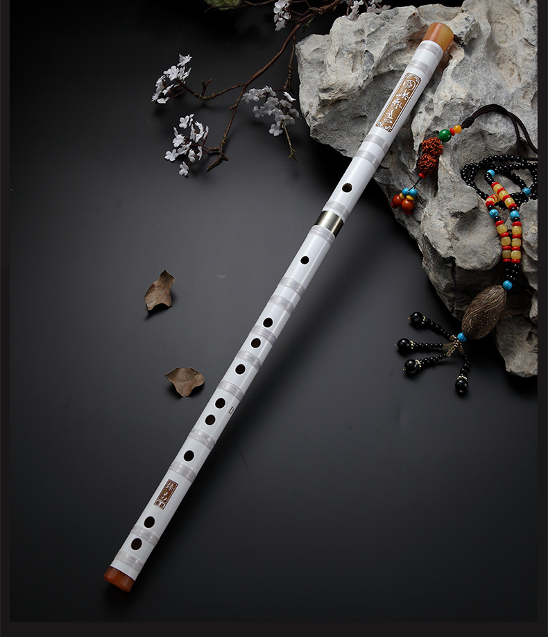 苏锡琴坊优雅黑c调二节笛子竹笛紫竹零基础初学者专业演奏乐器苦竹成