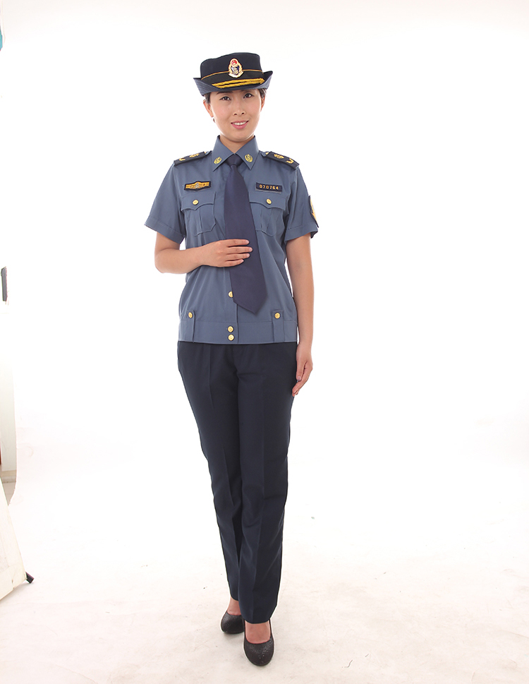 tiny新款式交通服装运路政执法勤管理夏季长短袖夹克衬衣裤子工作制服
