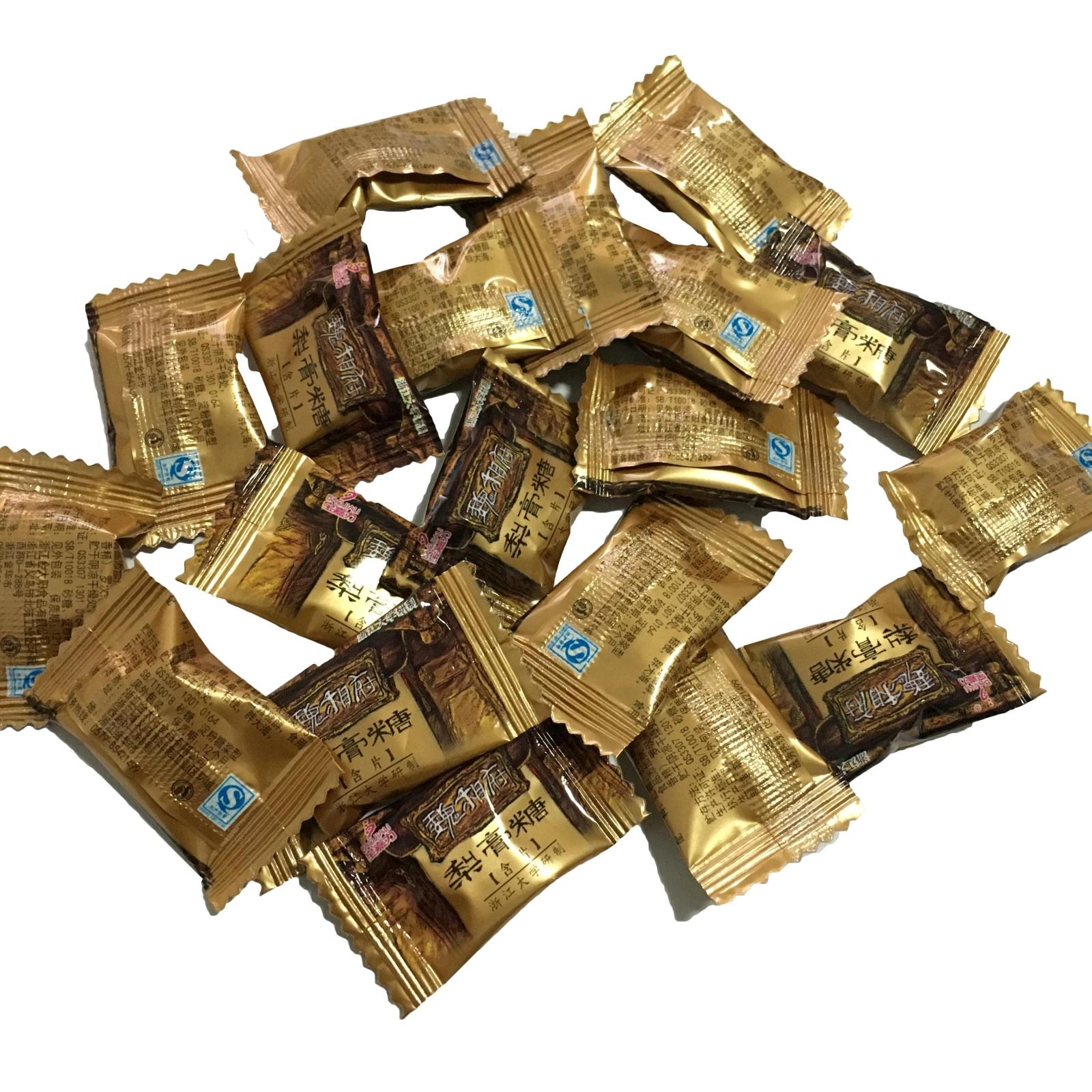 魏相府梨膏糖原味硬糖180g润喉糖果含片独立包装浙大研制0161