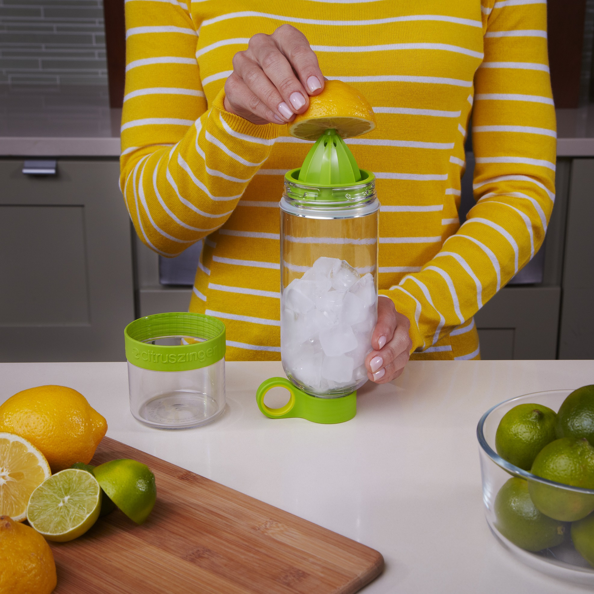 citrus zinger 经典水杯柠檬榨汁杯 绿色