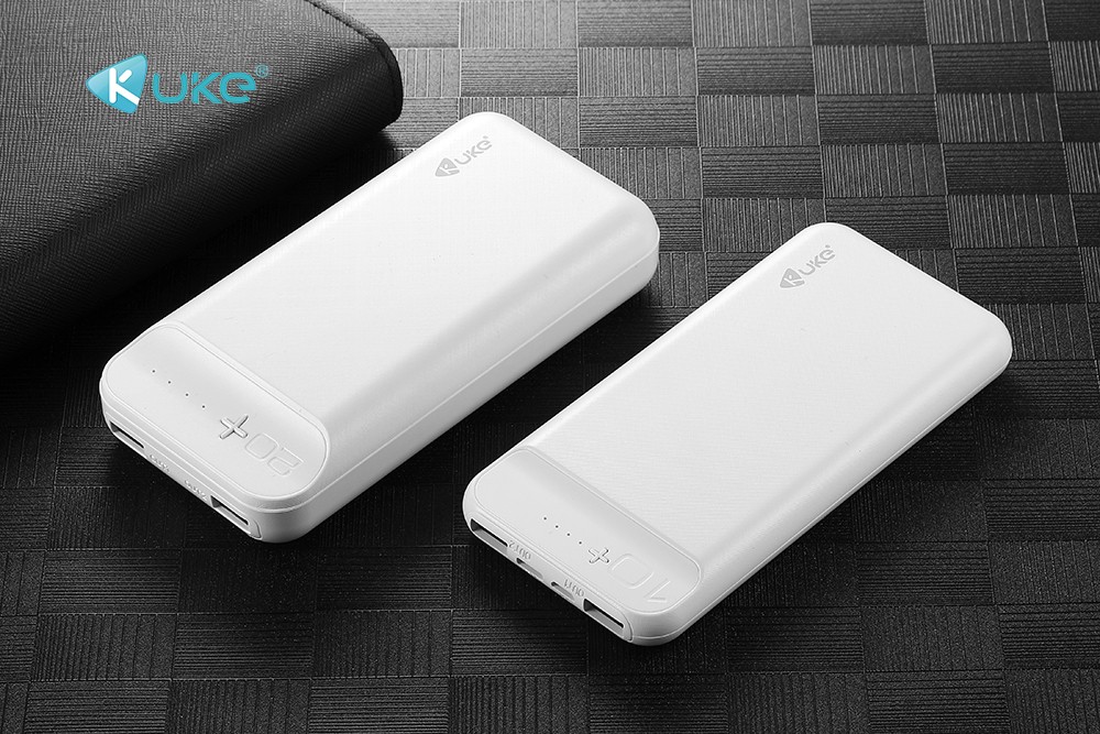 酷客kukek101充电宝10000mah大容量安卓苹果手机通用超薄小巧便携移动