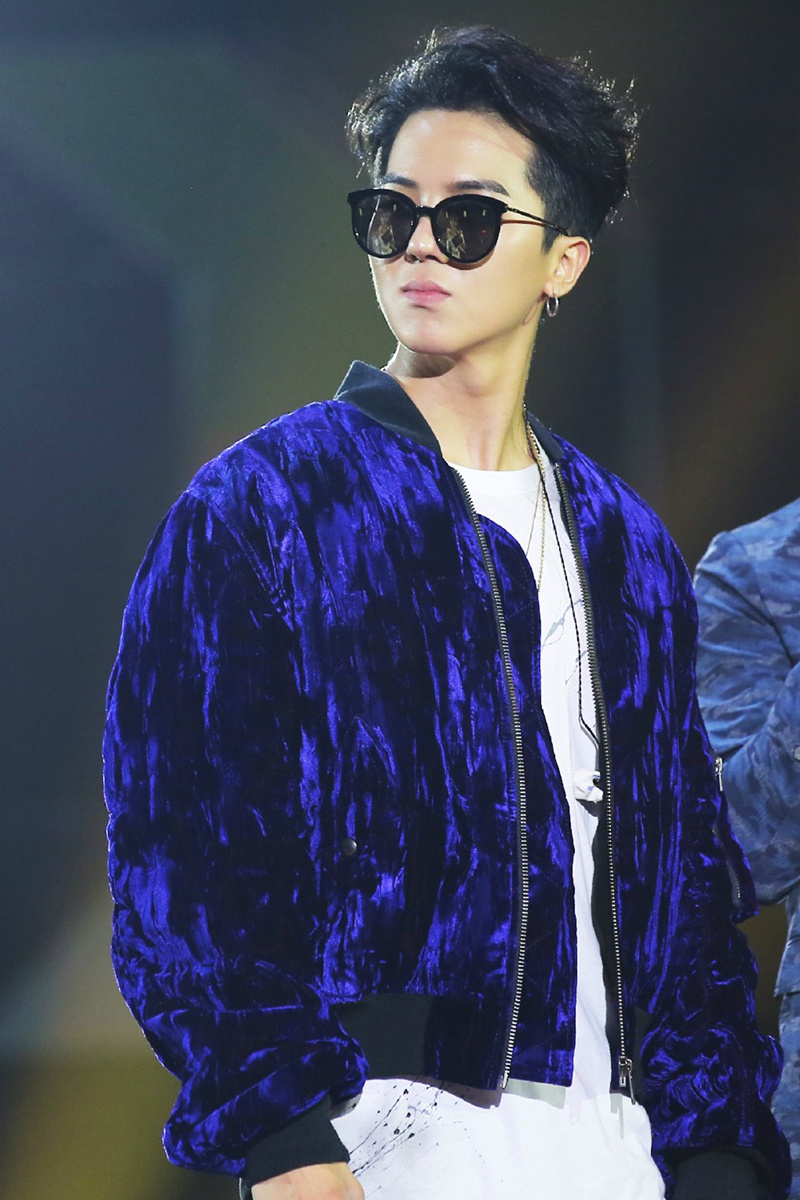 薇姬桑妮宋闵浩宋旻浩同款秋季韩版修身gd权志龙丝绒品质男士夹克外套