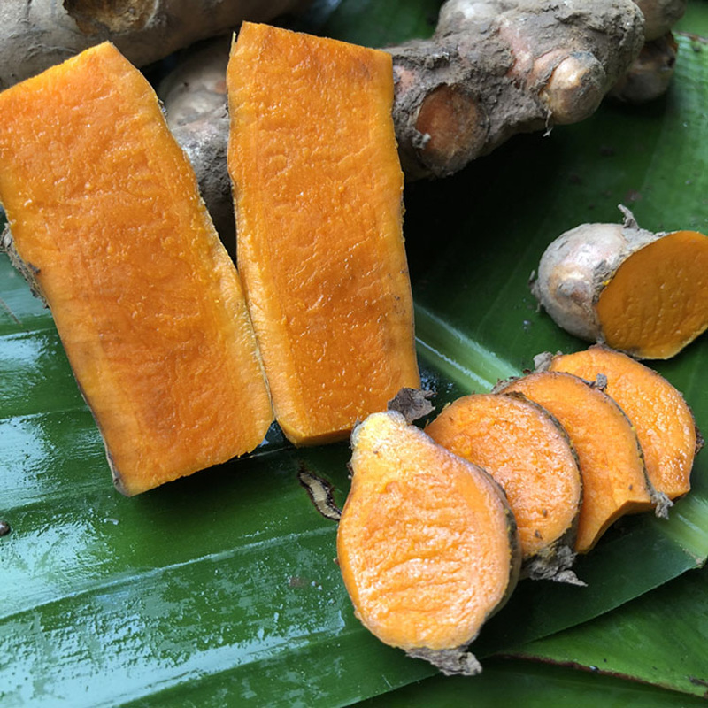 农聚源姜黄500g泰国姜黄咖喱姜黄调味小黄姜冬阴功调料新鲜蔬菜as