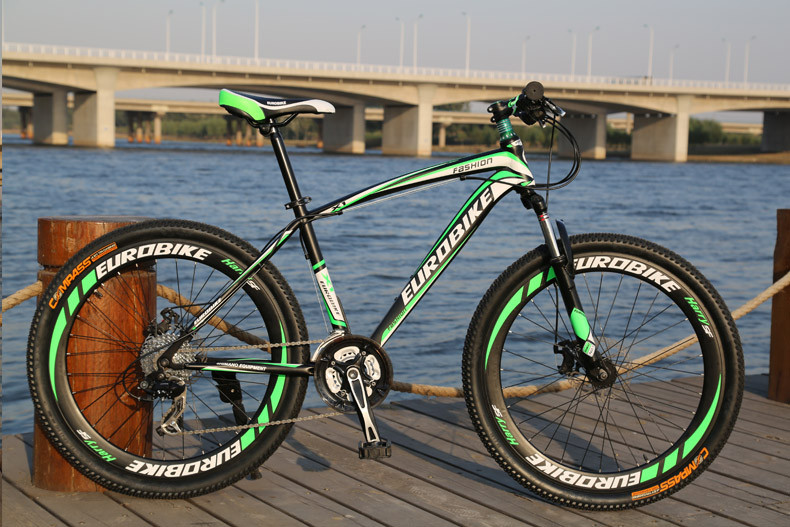 欧拜克男女变速山地自行车学生轮山地车21速26寸双碟刹公路单车27速k