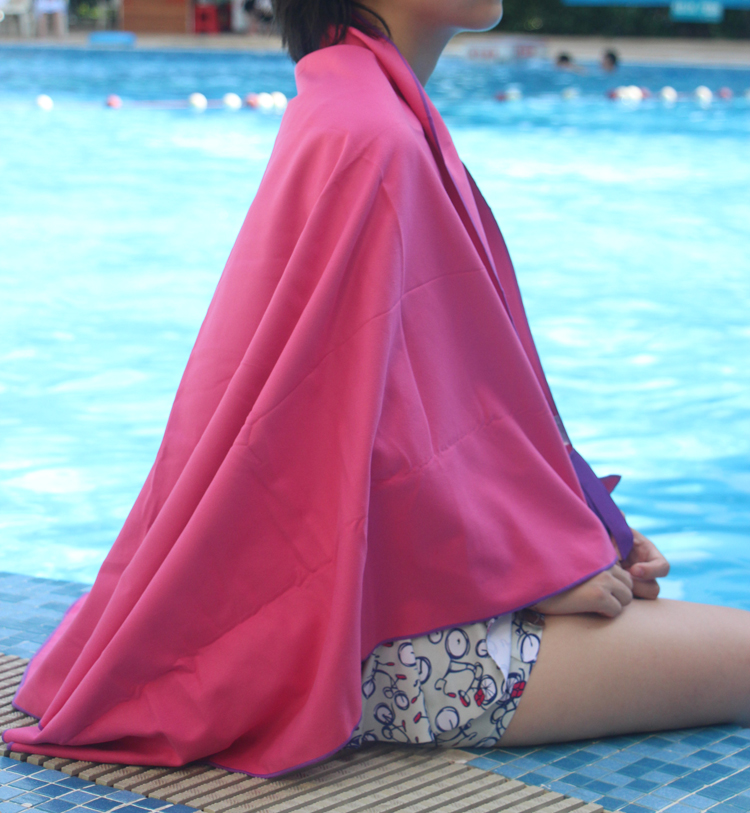 游泳毛巾吸水速干成人温泉沙滩运动旅游常备速干浴巾女