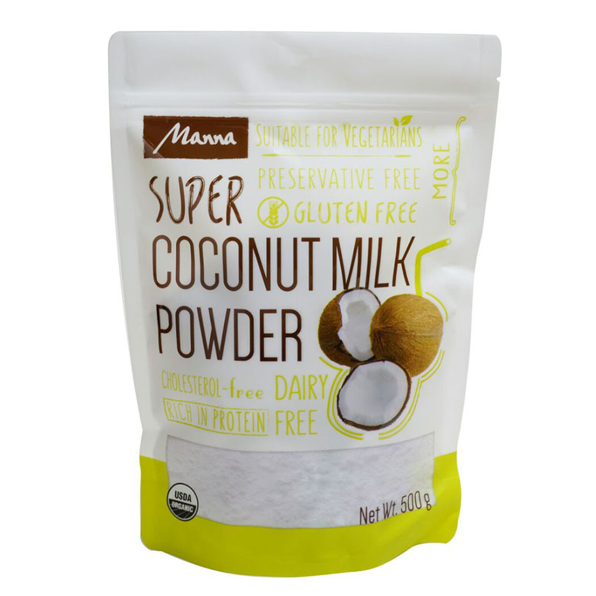 manna椰子奶粉活脑素500g